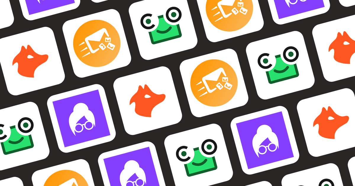 Grid of logos from leading business contact finding and email verification tools