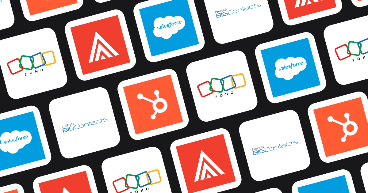Logos of top HubSpot competitors and CRM tools for 2026